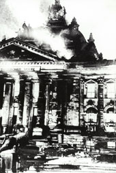 L'incendie du Reichstag dans la nuit du 27 fvrier 1933