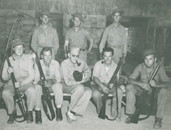John Ford et son équipe à Midway, 1942
