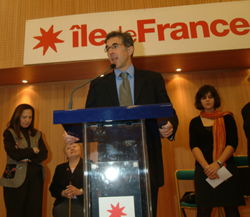 Jacques Fredj � la tribune
