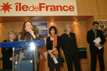 Elisabeth Gourevitch � la tribune