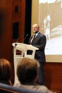 inauguration exposition après la Shoah Martin Schulz