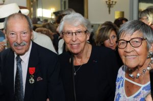 Gabriel Benichou, Yvette Levy et Ginette Kolinka, survivants et témoins de la Shoah